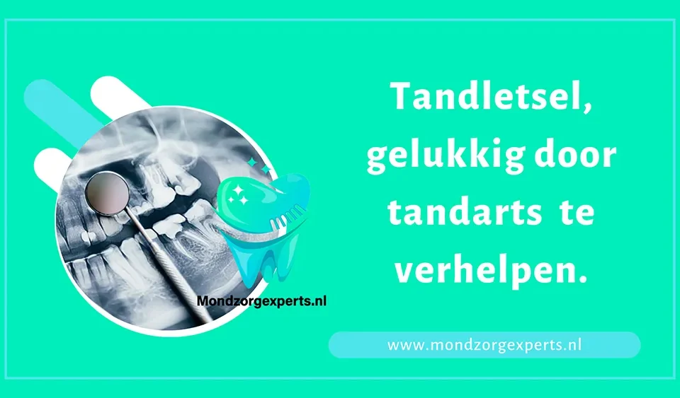 Tandletsel, gelukkig door tandarts in Zoetermeer te verhelpen.